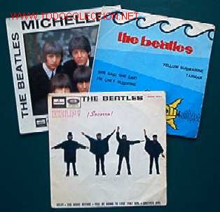 Discos de vinilo: 3 EP - THE BEATLES - Foto 1