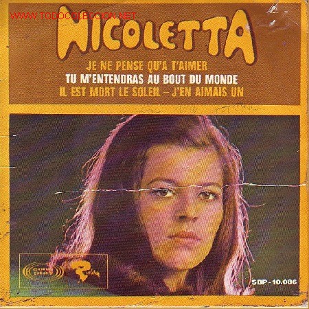 Discos de vinilo: NICOLETTA DISCO EP original spa - Foto 1