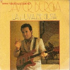 Discos de vinilo: 'LA LLUVIA ME GUSTA'. JAVIER BERGIA. 1985.. Lote 21760503