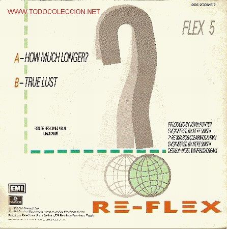 Discos de vinilo: How Much Longer? . Re-flex. 1985. - Foto 2