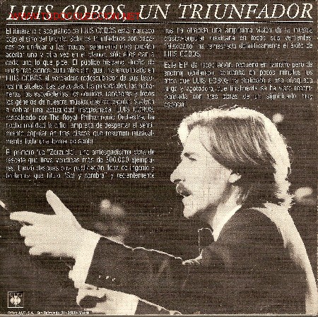 Discos de vinilo: Lu&iacute;s Cobos dirige, con la Royal Philharmonic Orchestra. 1984. - Foto 2