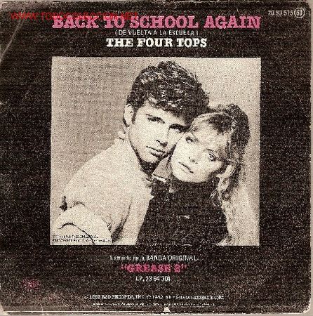 Discos de vinilo: Back to school again. Four Tops. 1982. - Foto 2