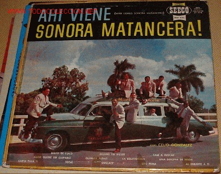 Discos de vinilo: SONORA MATANCERA   AH&Iacute; VIENE - Foto 1
