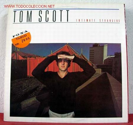 Discos de vinilo: TOM SCOOT ( INTIMATE STRANGERS ) 1978 LP33 - Foto 1