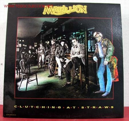 Discos de vinilo: MARILLION ( CLUTCHING AT STRAWS ) 1987-EEC LP33 EMI* - Foto 1