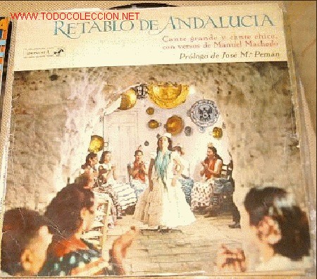 Discos de vinilo: RETABLO DE ANDALUCIA - Foto 1