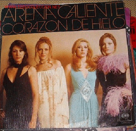 Discos de vinilo: ARENA CALIENTE  -CORAZON DE HIELO - Foto 1