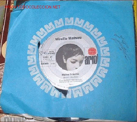 Discos de vinilo: MIREILLE MATHIEU - MEINE TRAUME - KORSIKA - Foto 1