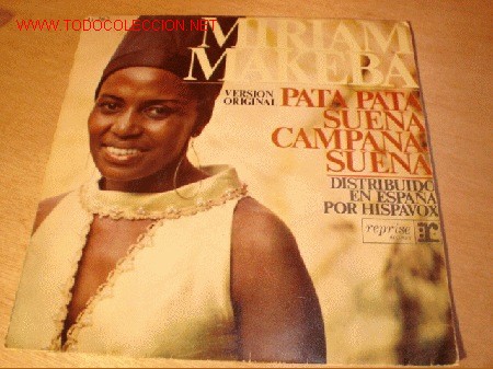 Discos de vinilo: Disco single de Miriam Makeba - Pata pata - Versi&oacute;n Original. A&ntilde;o 1968. - Foto 1