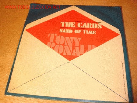 Discos de vinilo: Disco single de Tony Ronalds - The Cards -. A&ntilde;o 1973. - Foto 1