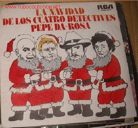 Discos de vinilo: PEPE DA ROSA -LA NAVIDAD DE LOS 4 DETECTIVES - Foto 1