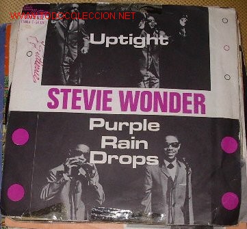 Discos de vinilo: STEVIE WONDERS - UPTIGHT - PURPLE RAIN DROPS - Foto 1