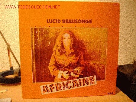 Discos de vinilo: LUCID BEAUSONGE---- AFRICAINE - Foto 1