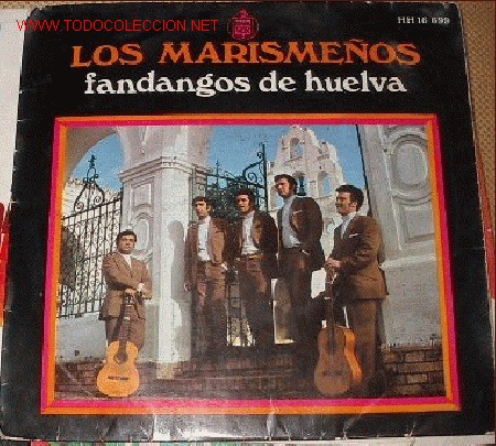 Discos de vinilo: LOS MARISME&Ntilde;OS - FANDANGOS DE HUELVA - Foto 1