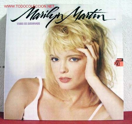 Discos de vinilo: MARILYN MARTIN ( THIS IS SERIOUS )( 1988 LP33 - Foto 1