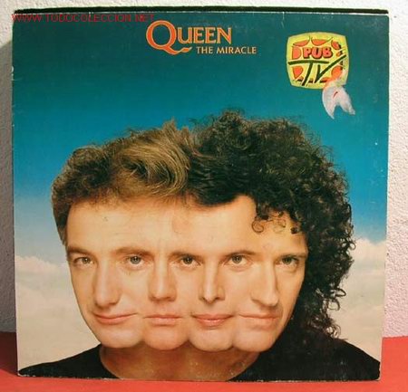 Discos de vinilo: QUEEN ( THE MIRACLE ) 1989-EEC LP33 PARLOPHONE* - Foto 1