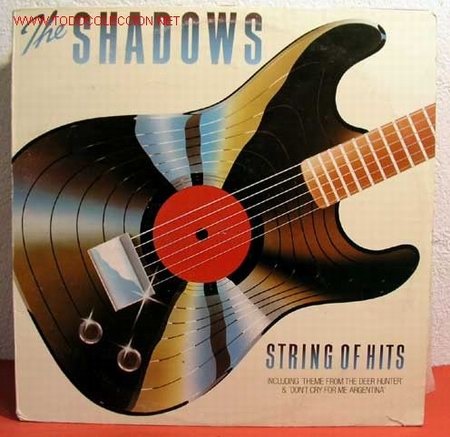 Discos de vinilo: THE SHADOWS ( STRING OF HITS ) 1979 LP33 - Foto 1