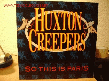 Discos de vinilo: HUXTON CREEPERS ----- SO THIS IS PARIS - Foto 1