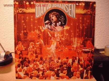Discos de vinilo: DAVID JOHANSEN --- LIVE IT UP - Foto 1