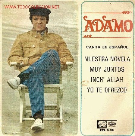Discos de vinilo: E.P. de Adamo. 4 temas. - Foto 1