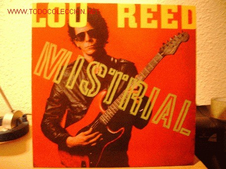 Discos de vinilo: LOU REED ---- MISTRIAL - Foto 1