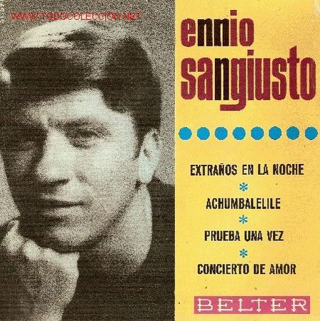 Discos de vinilo: E.P. de Ennio Sangiusto, con 4 temas. 1966. - Foto 1