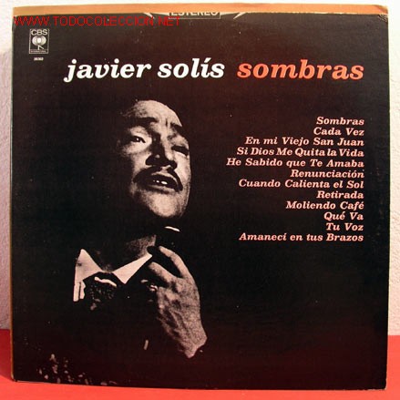 Discos de vinilo: JAVIER SOLIS ( SOMBRAS ) 1980 LP33 - Foto 1