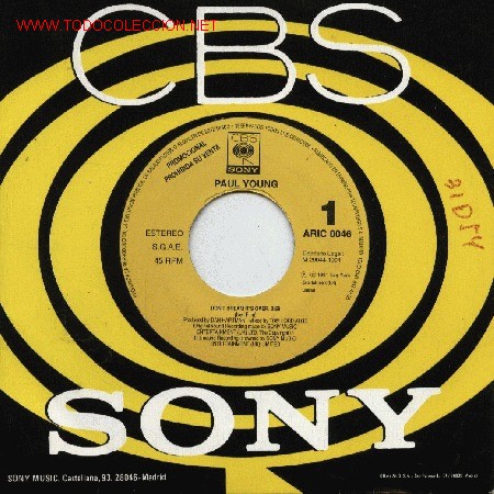 Discos de vinilo: Paul Young - Foto 1