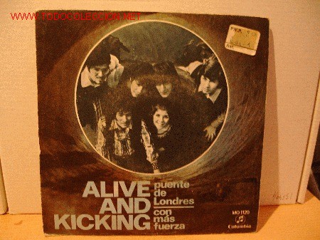 Discos de vinilo: ALIVE AND KICKING    SINGLE - Foto 1