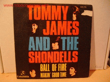 Discos de vinilo: TOMMY JAMES AND THE SHONDELLS    SINGLE - Foto 1