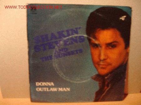 Discos de vinilo: SHAKIN&acute; STEVENS    SINGLE - Foto 1