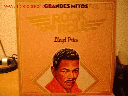 Discos de vinilo: LLOYD PRICE---- LOS GRANDES MITOS - Foto 1