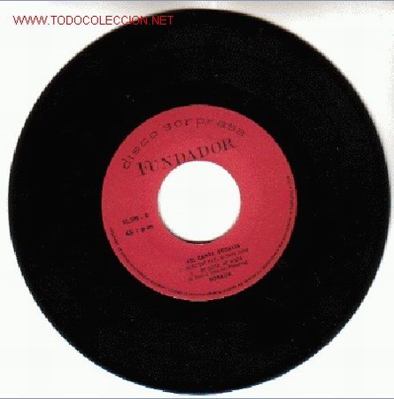 Discos de vinilo: SINGLE - VILLANCICOS - DISCO FUNDADOR - A&Ntilde;O 1970