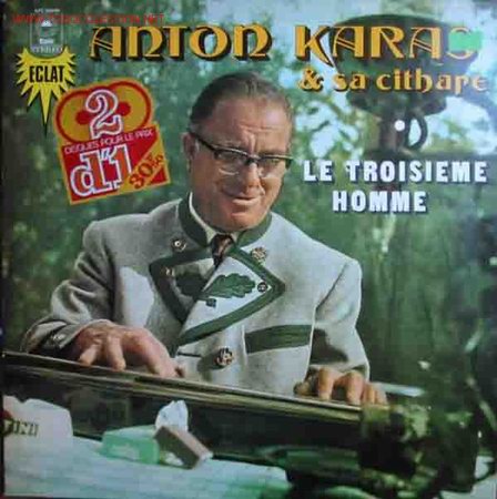 Discos de vinilo: ANTON KARAS & SON CITHARE. Le troisieme homme