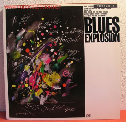 Discos de vinilo: VARIOUS - BLUES EXPLOSION, US 1984 LP ATLANTIC - Foto 1