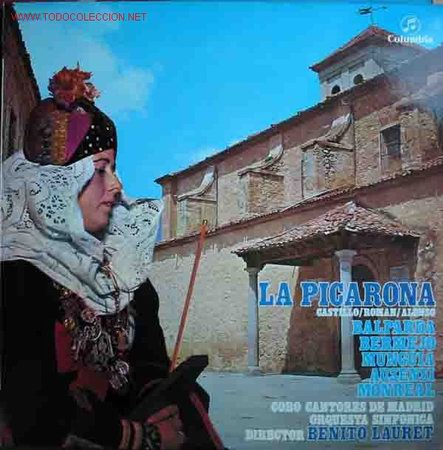 Dischi in vinile: LA PICARONA. Zarzuela en tres actos