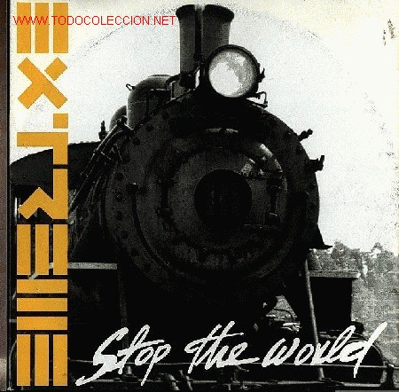 Discos de vinilo: EXTREME-STOP THE WORLD + CHRISTMAS TIME AGAIN SINGLE 1992 (U.E.) - Foto 1