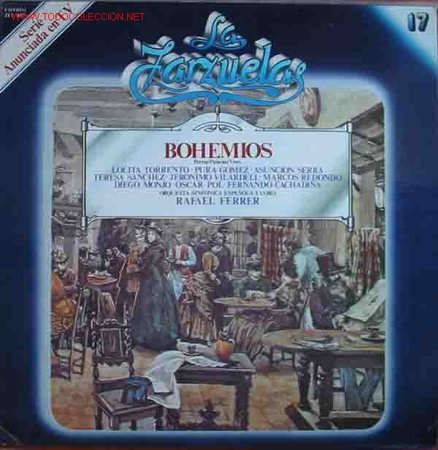 Discos de vinilo: BOHEMIOS La Zarzuela n&ordm;17 - Foto 1