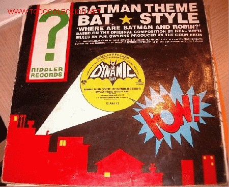 Discos de vinilo: the dynamic duo - batman theme - Foto 1