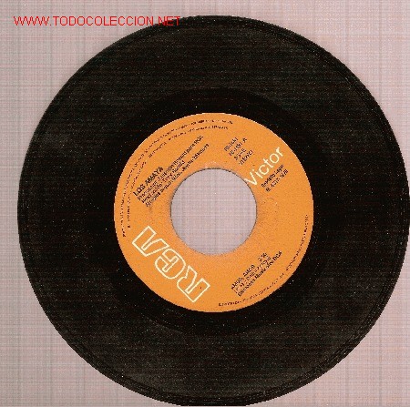 Discos de vinilo: Single de Los Amaya. No tengo la funda, s&oacute;lo el disco. - Foto 1