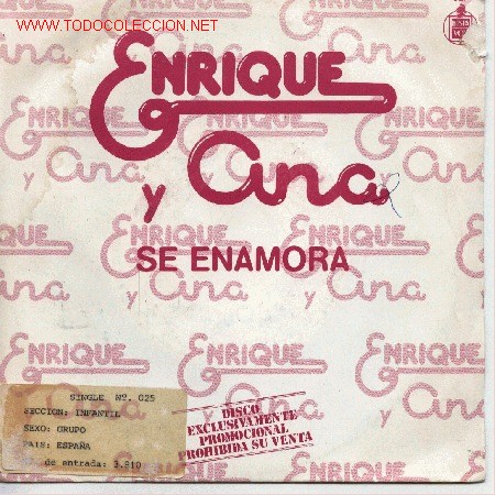 Discos de vinilo: Enrique y Ana - Foto 1