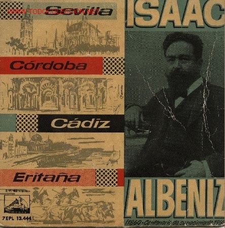 Discos de vinilo: Isaac Alb&eacute;niz - Foto 1
