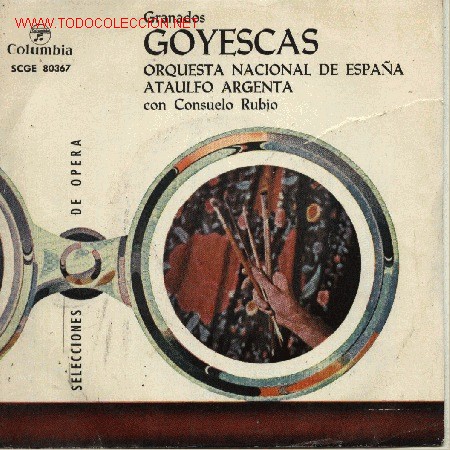 Discos de vinilo: Goyescas - Foto 1