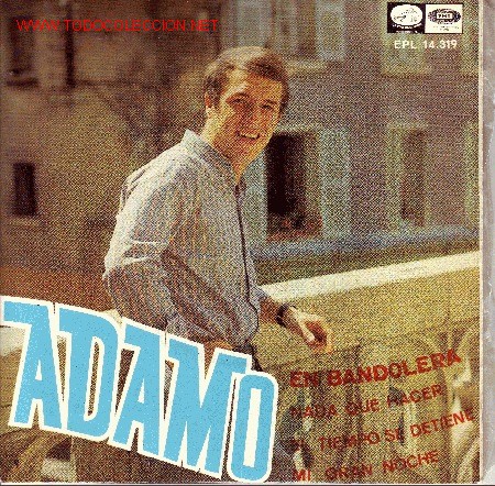 Discos de vinilo: ADAMO DISCO EP CANTADO EN ESPA&Ntilde;OL - Foto 1