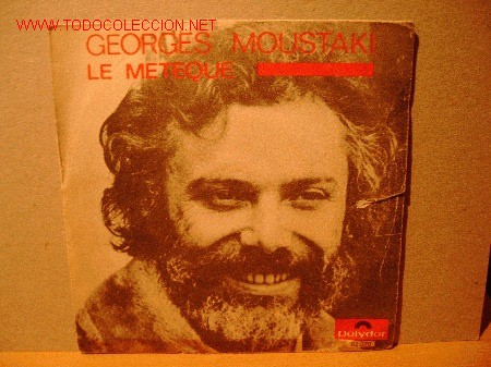Discos de vinilo: GEORGES MOUSTAKI     SINGLE - Foto 1