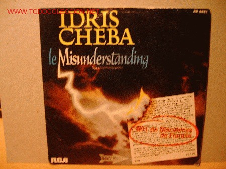 Discos de vinilo: IDRIS CHEBA    SINGLE - Foto 1