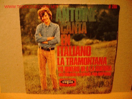 Discos de vinilo: ANTOINE    SINGLE - Foto 1