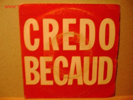 Discos de vinilo: GILBERT BECAUD    SINGLE - Foto 1