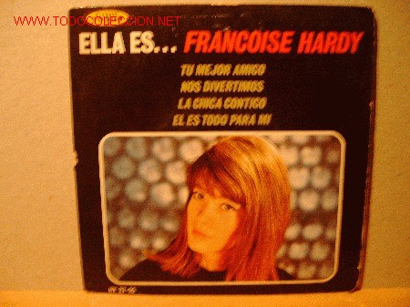 Discos de vinilo: FRAN&Ccedil;OISE HARDY   EP - Foto 1