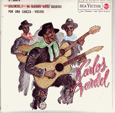 Discos de vinilo: CARLOS GARDEL  DISCO EP - Foto 1